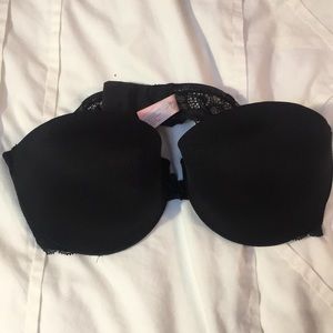 Victoria’s Secret Black Strapless Bra